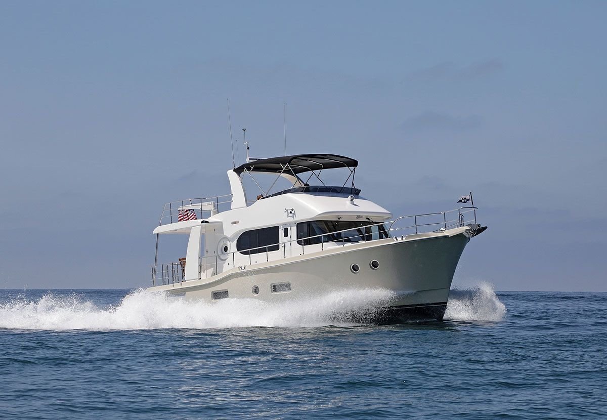 Nordhavn 59CP Coastal Pilot underway exterior, image 01 Nordhavn 59CP Coastal Pilot underway exterior, image 01